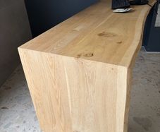 Live Edge Oak Desk