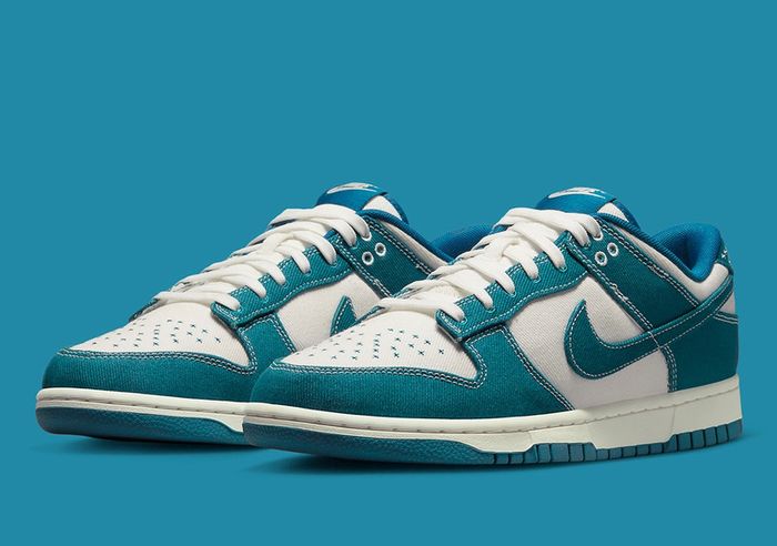 Nike Dunk Low Retro SE Industrial Blue Shasiko Denim UK 11 / US 12 DEADSTOCK