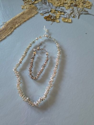 Newbridge silver ware necklace/Bracelet