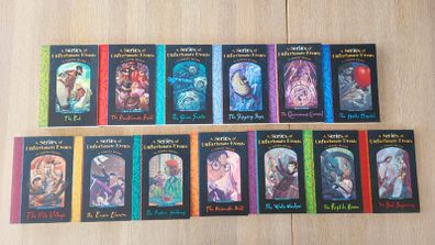 A Series of Unfortunate Events by Lemony Snicket - 13 Book Collection