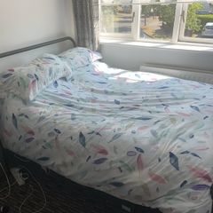 double bed fairly new