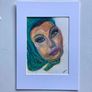 Lip Filler Original Art Irish Art Statement Art About Lips Sophia Lauren Portraiture Image 3