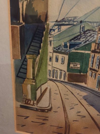 Casimiro Motta signed Watercolour