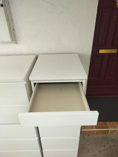 Chest of 6 drawers with mirror