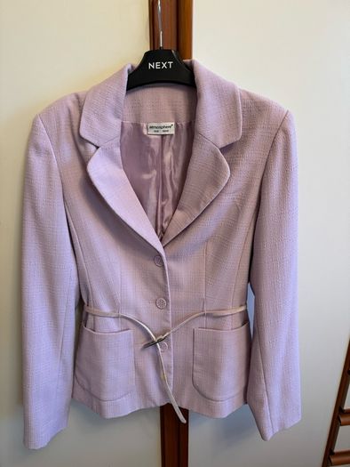 Lilac womens Blazer, size 10UK(38EUR)