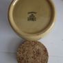 TG Green "Granville" Earthenware Biscuit Barrel Jar With Cork Lid Image 6