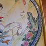 Vintage Geisha girl Wall plate Image 6