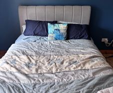 sleigh bed ottoman