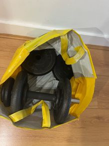 Free dumbbell with weights