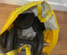 Free dumbbell with weights