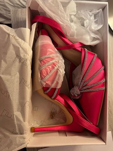 Linzi cerise pink shoes size 39