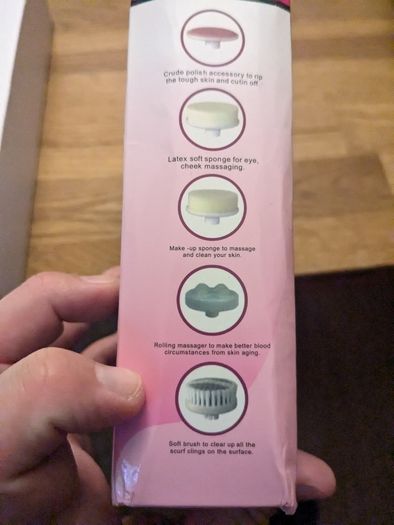 5 in 1 beauty scrubber