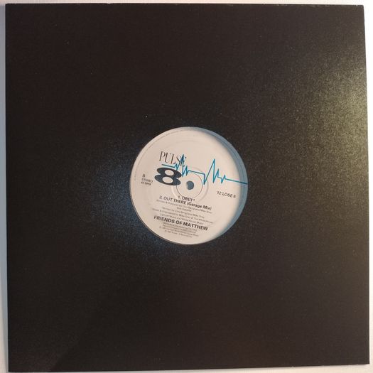 Friends Of Matthew - Out There! - Pulse-8 Records - ORIGINAL Official PRESSING! QUALITY Easrly 90s BREAKS! Condition EXCELLENT!