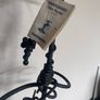 Hand Crafted John Forkin Iron Wine Bottle Holder Image 2