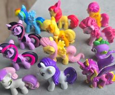 12 x Mini Figure Bundle 2inch MLP G4 My Little Pony