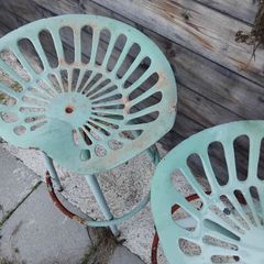 Tractor seat high stools