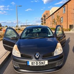 2007 Renault Clio Nct Dec 26 Tax Paid Sep26