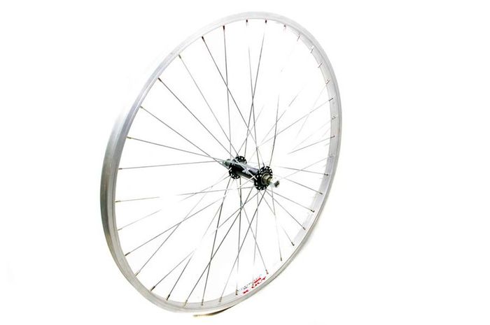 Front Silver Alloy Rim Alloy Hub Nutted