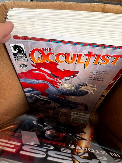Indie Long Comic Box w 250 Comics for Sale