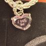 pandora bracelet and heart charm Image 5