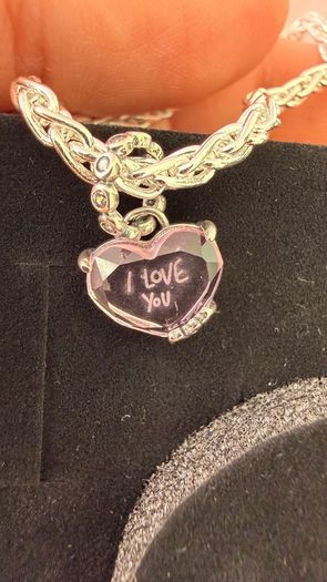 pandora bracelet and heart charm