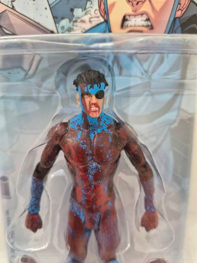 Invincible Bloody Blue Suit Variant Figure Mcfarlane Toys Skybound Megabox