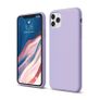 Liquid Silicone Case For iPhone 11 Pro Max Luxury Thin Soft Phone Cover New Lilac Purple  - FHT4IP11PMLK Image 3
