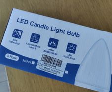 LED Candle Light Bulbs (6 pack)