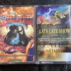 Rare Irish Music Tape Cassettes Riverdance and The Late Late Show