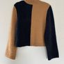 & Other Stories Two-Tone Mock Neck Sweater Image 6