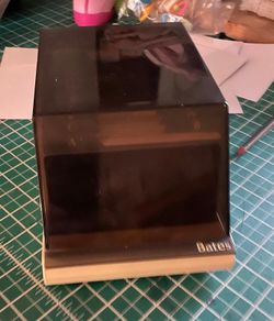 Vintage Bates Model CVF35 3x5 Card File System w/ Blank Cards & ABC Index