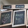 Blackboard Wall Calender organiser Image 3