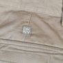 mens DKNY jeans cargo pants combats 100% cotton beige Size W 38 long leg Image 3