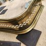 19th Cent.pierced brass fender.c 133 cm x 33 cm Image 2