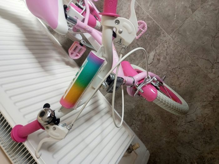Kids unicorn bike size 14 inch wheels