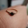 Vintage 375 sold Gold  9c Ring 0,8g Image 9