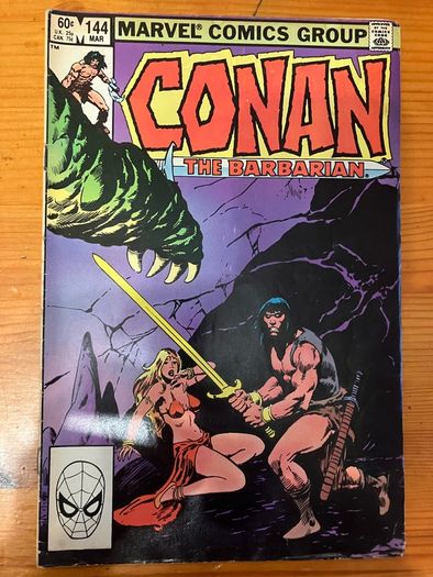 Comic: 'Conan The Barbarian' no. 144 (March 1983)