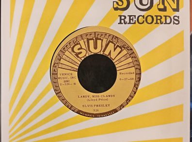 Elvis Presley Lawdy Miss Clawdy/Tweedle Dee-On Sun Label