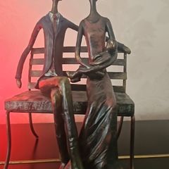 heavy wroth iron bench