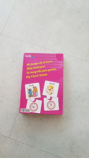 Tell the Time Clock & Jigsaw Game - (partly NEW)