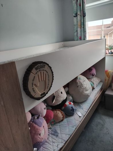 Large Bunk Bed with Storage Areas