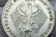 Germany 1969 2 Mark Coin Nice Uncirculated