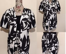 Kimono Top & Matching Shorts Set, New