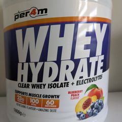Per4m Whey Hydrate 1800g: clear whey protein isolate with electrolytes