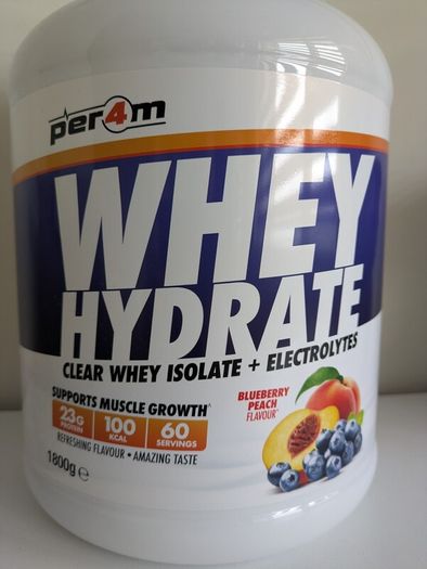 Per4m Whey Hydrate 1800g: clear whey protein isolate with electrolytes