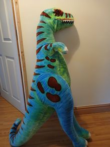 Dinosaur cuddly toy