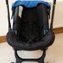 Baby Car Seat & Stroller, Black & Blue Image 3