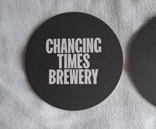 Changing Times Brewery Beermats