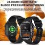 Waterproof smart Sport Military Watch Men Bluetooth Call Android IOS Wifi huawei Image 5