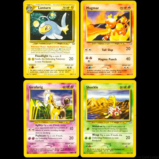 90+ Pokemon Card Bundles / Various Sets WOTC Vintage Holo Reverse Holo Rare 1999 2000 / See Photos